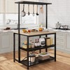 Kitchen Island with Storage - 2 of 4