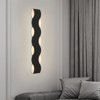 YIYIBYUS 1-Light Black Modern Indoor/Outdoor Wall Sconce Wall Light - 2 of 4