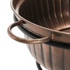 Naka Indoor/Outdoor Beverage Tub W/ Stand PIT2006 - Antique Copper/Black - Safavieh - 4 of 4