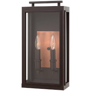 Hinkley Sutcliffe 17" High Oil-Rubbed Bronze LED Outdoor Wall Light - 1 of 1