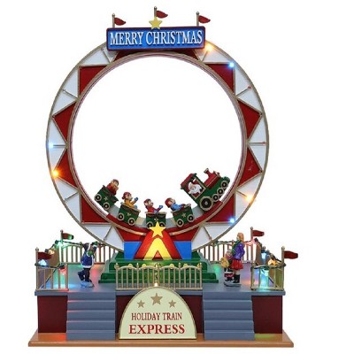 Carole Towne Holiday Train Express Lighted Musical Christmas Scene 5968061