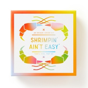 Shrimpin' Ain't Easy Origami Kit - by  Brass Monkey (Hardcover) - 1 of 1