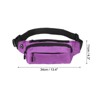 Unique Bargains Waterproof Adjustable Strap Ample Storage Fanny Pack for Traveling Hiking - 2 of 4