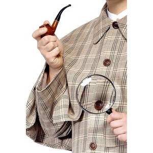 Smiffy Sherlock Holmes Accessory Kit - 1 of 1