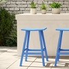 WestinTrends Outdoor Patio Adirondack Counter Height Stool Chair - 2 of 4