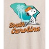 Women's - Peanuts - South Carolina Snoopy Golf Oversized Graphic T-Shirt - 2 of 4