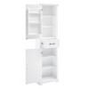 Sapphtopaz Modern Tall Freestanding Storage Cabinet with Doors & Drawer Floor Storage Cabinet with Door Shelves&Adjustable Shelves for Bathroom - 4 of 4