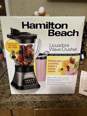 Hamilton Beach Wave Crusher Blender; Stainless Steel