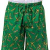 Teenage Mutant Ninja Turtles Lounge Shorts Men's Cowabunga Pajama Bottoms Green - 3 of 4