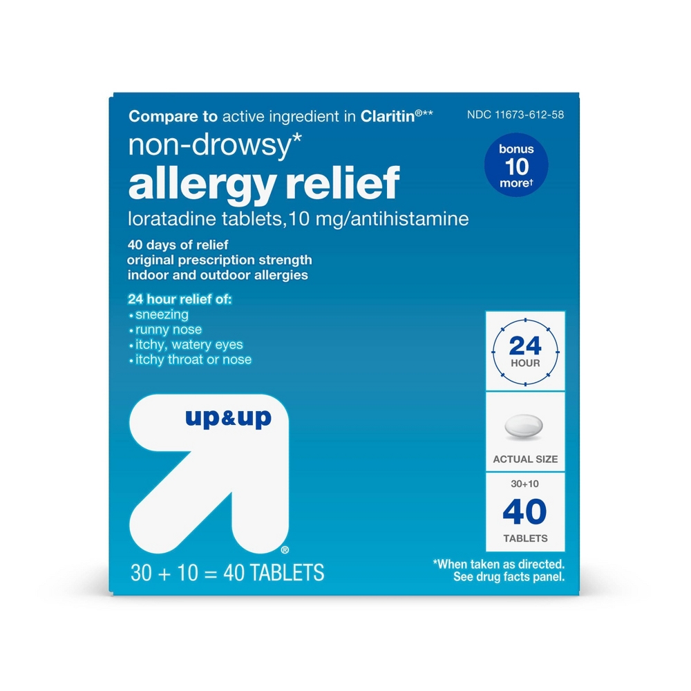 Loratadine Allergy Relief Tablets - 30ct - up &#38; up&#8482;