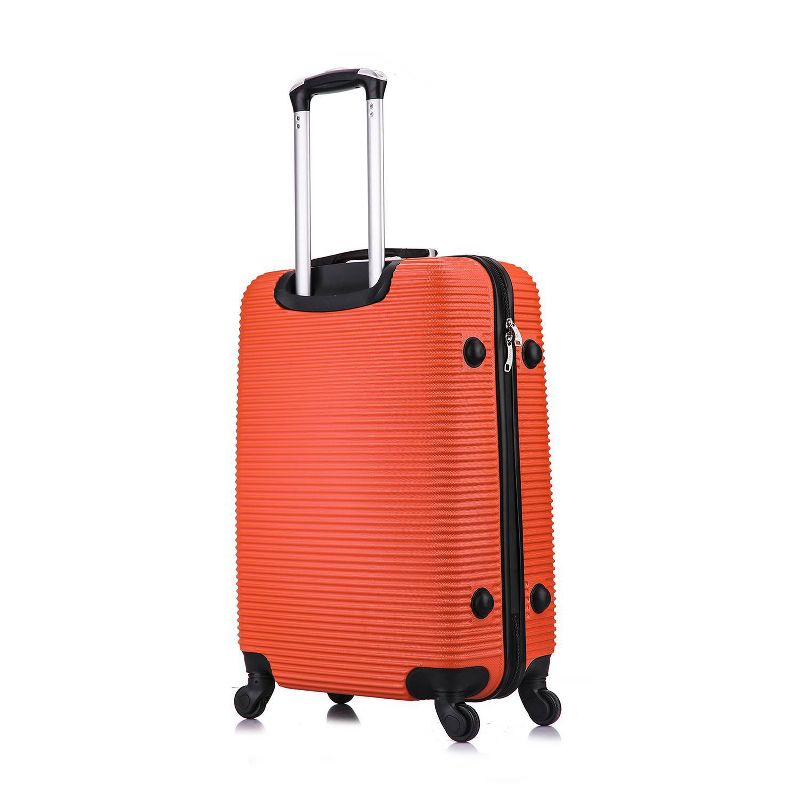 InUSA Royal Lightweight Hardside Medium Checked Spinner Suitcase - Orange, 6 of 17