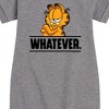 - Garfield - Whatever Graphic Short Sleeve Fleece Dress - 2 of 4