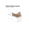 Box Partners Corrugated Mailers 11" x 4" x 4" White 50/Bundle M1144 - 2 of 2