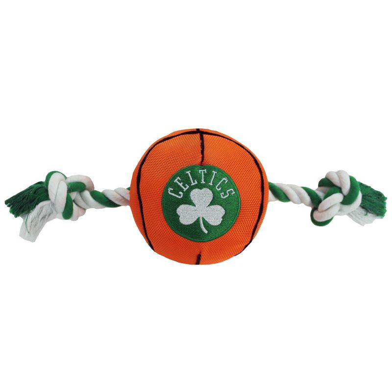 NBA Boston Celtics Basketball Rope Pets Toy, 1 of 5