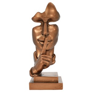 Adam & Friends Silence Is Golden Sculpture - 1 of 4