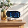 Unique Bargains Digital Plastic Corded Electric Adjustable Accurate Alarm Clock 7.1 x 3.1 x 1.2 inch - 2 of 4