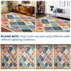 Washable Rug for Living Room, Modern Bedroom Rug, Large Area Rug Non Slip Throw Rugs Soft Low Pile Stain Resistant Carpet - 4 of 4