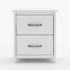 Galano Layton 2-Drawer Nightstand Effortless Assembly (Set of 2) - 19.1''W x 15.7''D x 21.9''H - 4 of 4