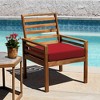 Honeycomb Outdoor Premium Dining Seat Cushion  (2-Pack) - 2 of 4