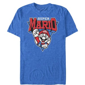 Men's Nintendo Team Super Mario Emblem T-Shirt - 1 of 4