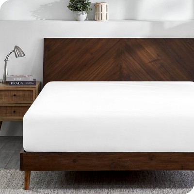 Organic Cotton Jersey Fitted Sheet by Bare Home