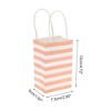 Unique Bargains Stripes Gift Bags 6 Pcs - 3 of 4