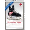 Trends International NHL Detroit Red Wings - Drip Skate 21 Framed Wall Poster Prints - 3 of 4