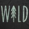 Womens Wild T shirt Cute Vacation Adventure Camping Hiking Vintage Graphic Tee - Crazy Dog Women's T Shirt - 2 of 4