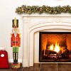 Haute Decor 48" Christmas Nutcracker Outdoor Decor Red/Green - image 2 of 3