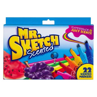 Mr. Sketch 22pk Scented Markers Chisel Tip
