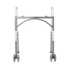 McKesson Bariatric Walker with Wheels, 500 lbs Capacity, 2 Count - 2 of 3
