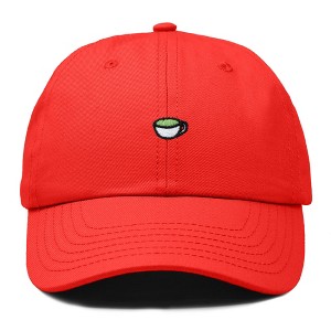 Dalix Lil Matcha Embroidered Cotton Summer Outdoor Baseball Cap Dad Hat Womens - 1 of 4
