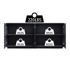 Stylish Modern  Kitchen Storage Cabinet with 4 Doors, Adjustable Shelf Sideboard Buffet Cabinet for Dining Room Living Room-The Pop Home - 4 of 4