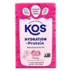 KOS Hydration + Protein, Refreshing Drink Mix, Berry, 7 Packets, 0.65 oz (18 g) Each - 4 of 4