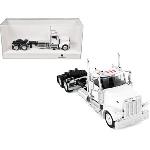 Peterbilt 589 2-Axel Day Cab White 1/87 (HO) Scale Plastic Model Car by HO Logistics - 1 of 4