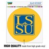 Lake Superior State Secondary Automotive Car Window Locker Circle Bumper Sticker - 3 of 4