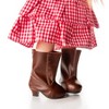 The Queen's Treasures 18 Inch Doll 1890's Style Brown Boots Plus Shoe Box - image 3 of 4