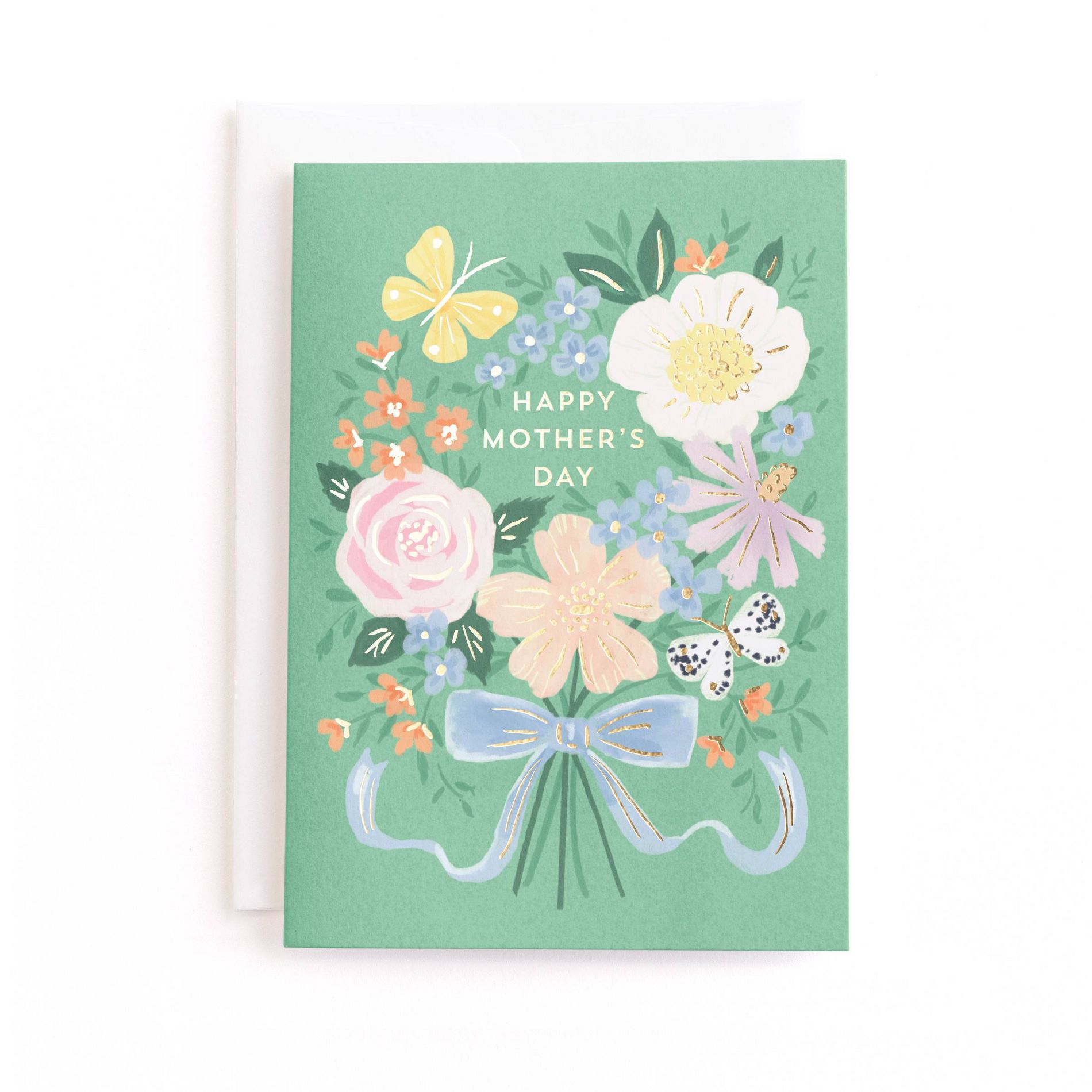 Minted Mothers Day A Bouquet for You Greeting Card
