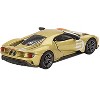 Ford GT #5 "Holman Moody Heritage Edition" Gold Met w/Red Ltd Ed to 1800 pcs 1/64 Diecast Model Car by Mini GT - 3 of 4