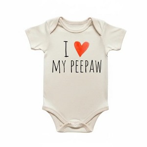 Peepaw Grandpa Newborn Baby Onesie® Bodysuit GS1 - 1 of 4