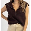 Women's MACKENZIE COLLARED SWEATER VEST - CRESCENT - 2 of 4