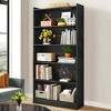 NicBex Wood Bookshelf with Storage Display Shelves Bookcases for Living Room Home Office - 4 of 4