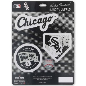 MLB Chicago White Sox Sticker Decal - 3pk - 1 of 4