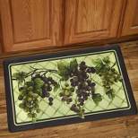 GoodGram Tuscany Lattice Grape Vine Memory Foam Anti-Fatigue Kitchen Floor Mat - 18 in. W x 30 in. L
