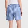 Lands' End Women's Poplin High Rise Pull On 5" Shorts - 2 of 4