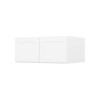 HOMLUX Easy-DIY 36 in W x 24 in D in Shaker White Ready to Assemble Wall Refrigerator Kitchen Cabinet with 2 Doors - 3 of 4