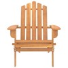 vidaXL Patio Adirondack Chair, Solid Wood, Acacia - 3 of 4