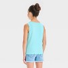 Girls' Bluey Tank Top - Blue - 3 of 4