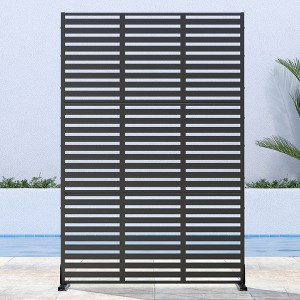 PexFix Outdoor Metal Privacy Screen Garden Fence Wall Applique - 1 of 4