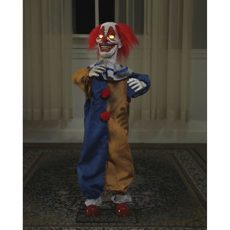 Seasonal Visions Animated Little Top Clown Halloween Decoration - 36 in - Multicolored, 4 of 5
